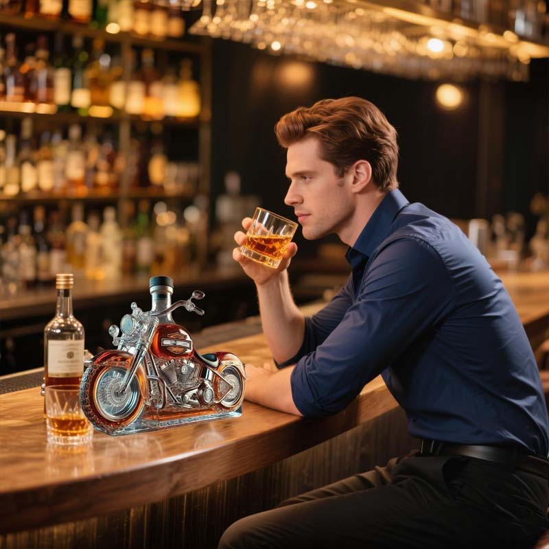 Dé Harley Whiskyfles – Limited Edition - Collectors Item