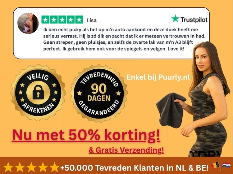 Titan Drying Towel™ – Droog je auto als een professional.