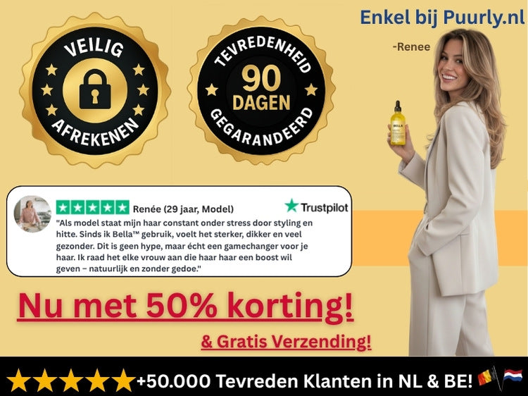 Bella™ Natuurlijke Haar Olie - Droomhaar in 21 Dagen