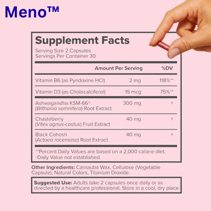 Meno™21 -  Menopauze Afslank Capsules