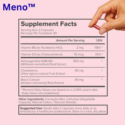 Meno™21 -  Menopauze Afslank Capsules
