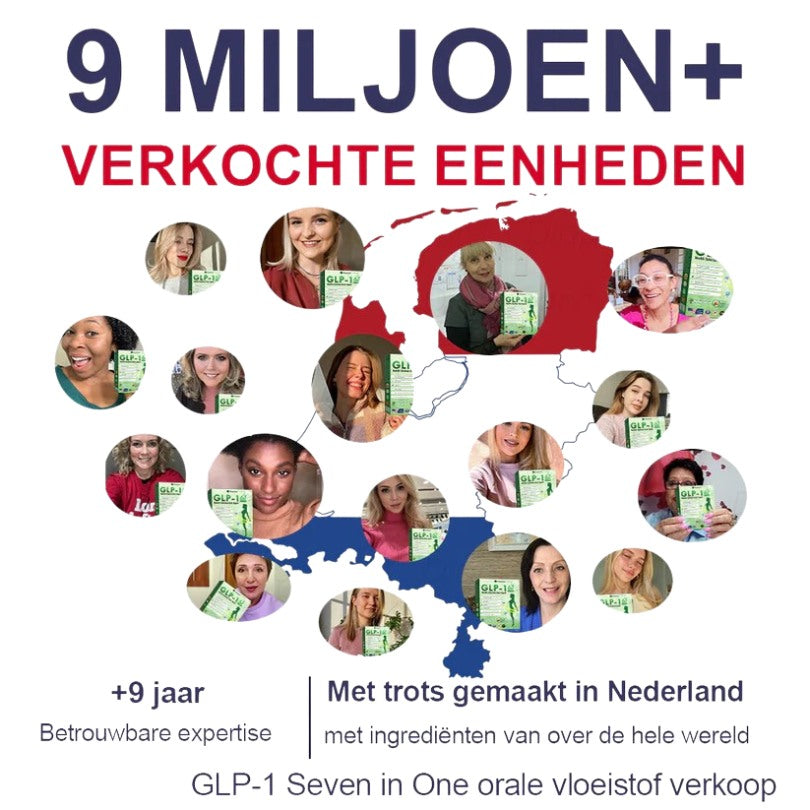 GLP-1™ / 7-in-1 MultiDruppels | Vloeibaar vetverbranding-supplement