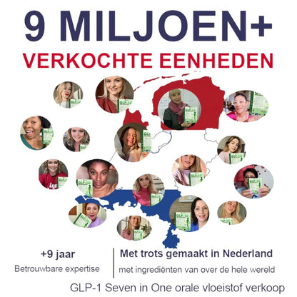 GLP-1™ / 7-in-1 MultiDruppels | Vloeibaar vetverbranding-supplement