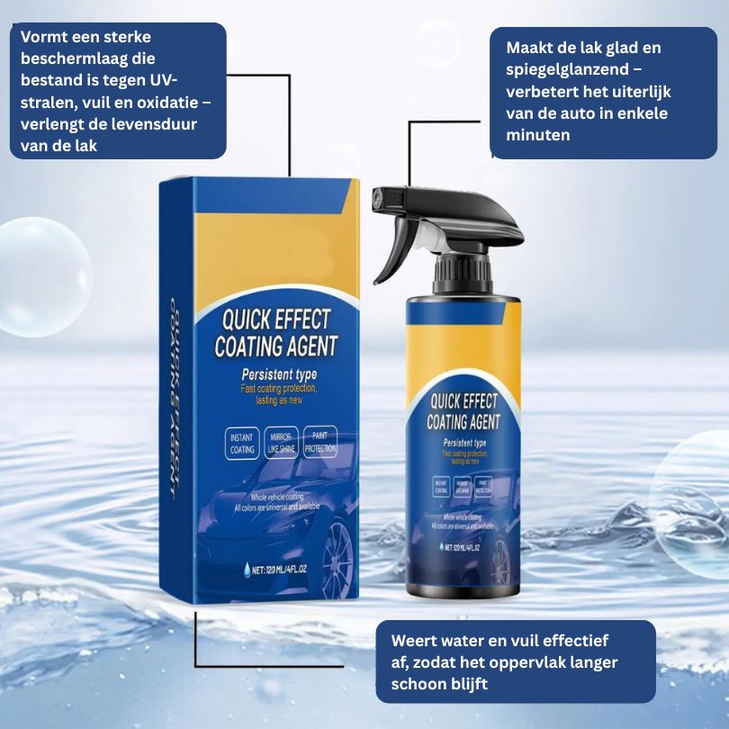 QuickGloss™ | Spiegelgladde bescherming in slechts enkele minuten