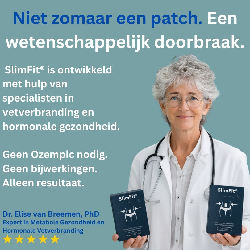 SlimFit® – De Natuurlijke Patch die Vrouwen Na hun 45e Helpt Eindelijk Buikvet te Verliezen (Zonder Dieet of Injecties)