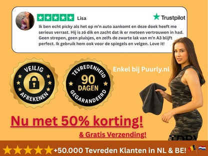 Titan Drying Towel™ –  Droog je auto als een professional.