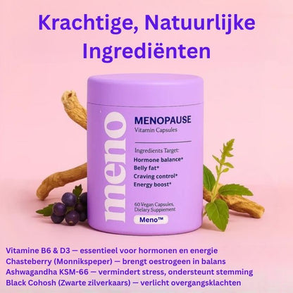 Meno™21 -  Menopauze Afslank Capsules