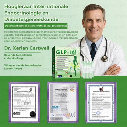 GLP-1™ / 7-in-1 MultiDruppels | Vloeibaar vetverbranding-supplement