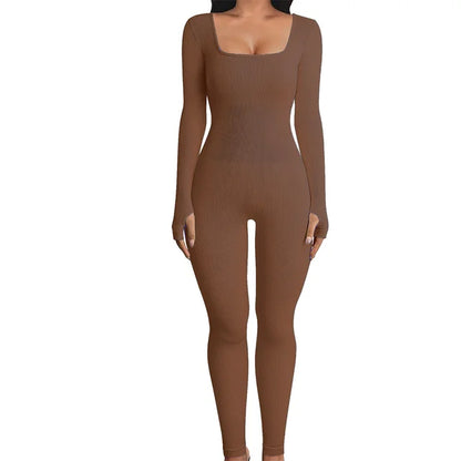 Yséna – Geribbelde jumpsuit