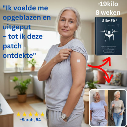 SlimFit® – De Natuurlijke Patch die Vrouwen Na hun 45e Helpt Eindelijk Buikvet te Verliezen (Zonder Dieet of Injecties)