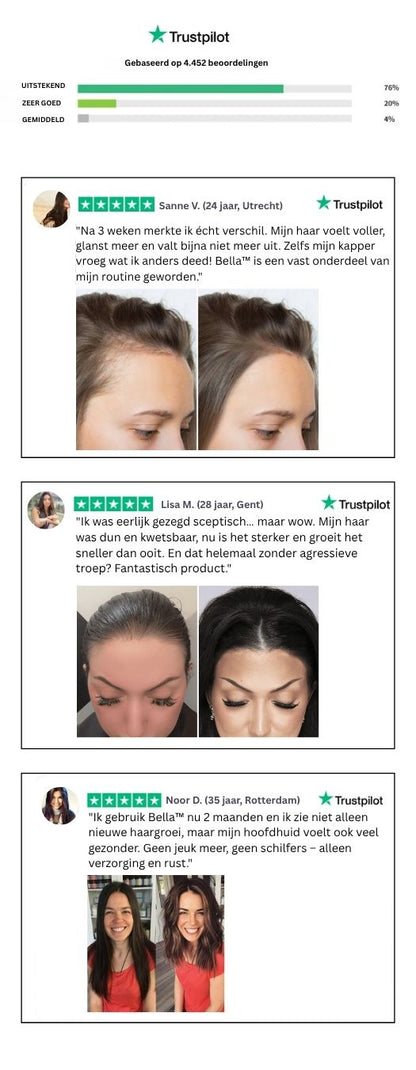 Bella™ Natuurlijke Haar Olie - Droomhaar in 21 Dagen